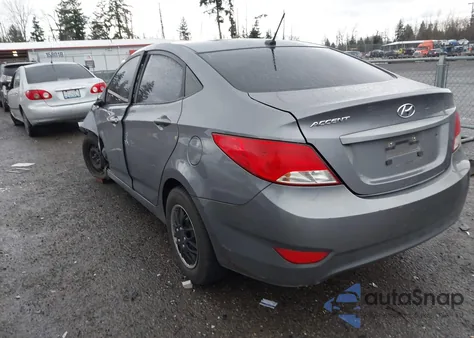 2016 Hyundai Accent Se из США, поврежденный, VIN KMHCT4AE8GU089496